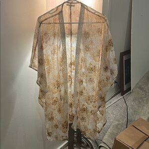 Floral Sheer Kimono